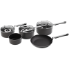 Commichef Stack Hard Annodised Aluminium 5 Piece Set