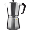 6 Cup Espresso Maker, Aluminium, Induction