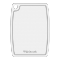 RF Greenworks rPP Cutting Board 30x25cm White