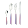 Greenwork 24 Piece Cutlery Set Blue Stripes