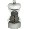 G Mill 9178 Pepper & Salt Mill with S/S Hammered Top & Base Satin