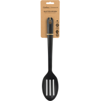 Greenworks Slotted Spoon Black